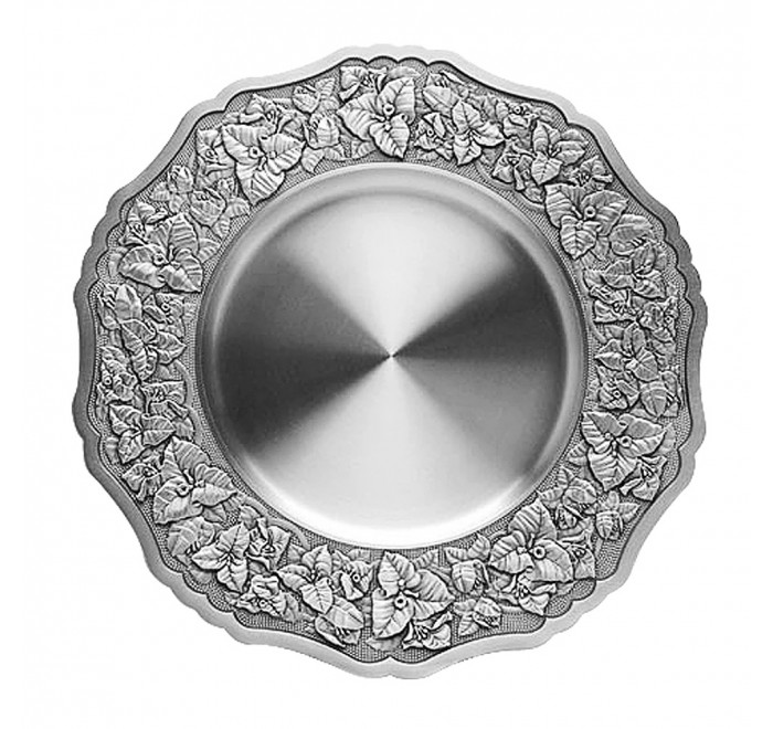 Radiant Bougainvillea Large Plate Radiant Bougainvillea Large Plate