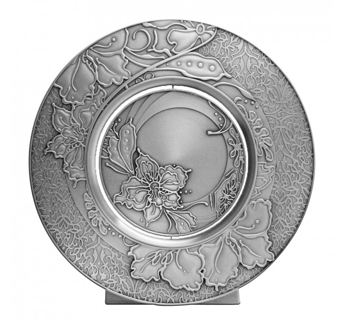 Heritage Revolving Batik Plate Heritage Revolving Batik Plate