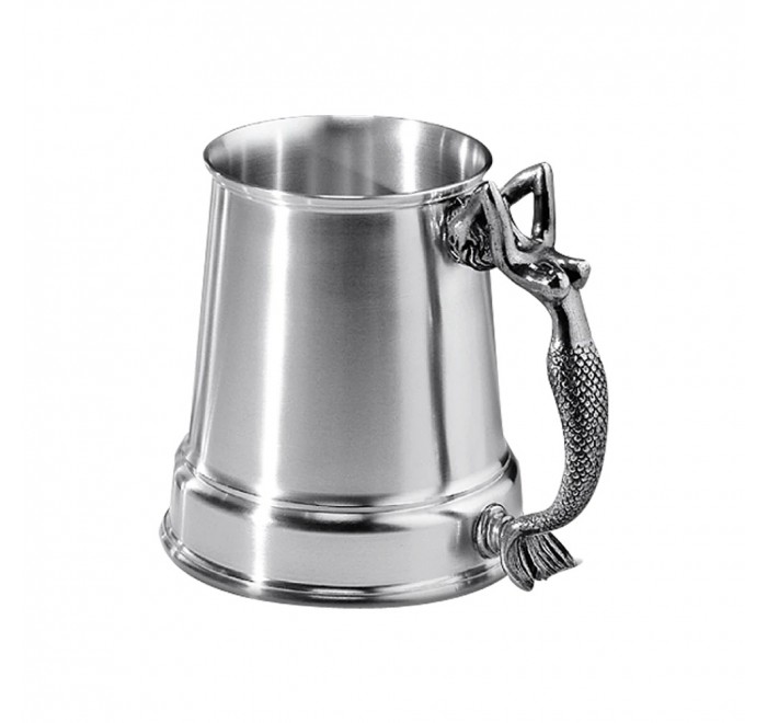Oceanic Elegance Tankard – Mermaid Handle Oceanic Elegance Tankard – Mermaid Handle